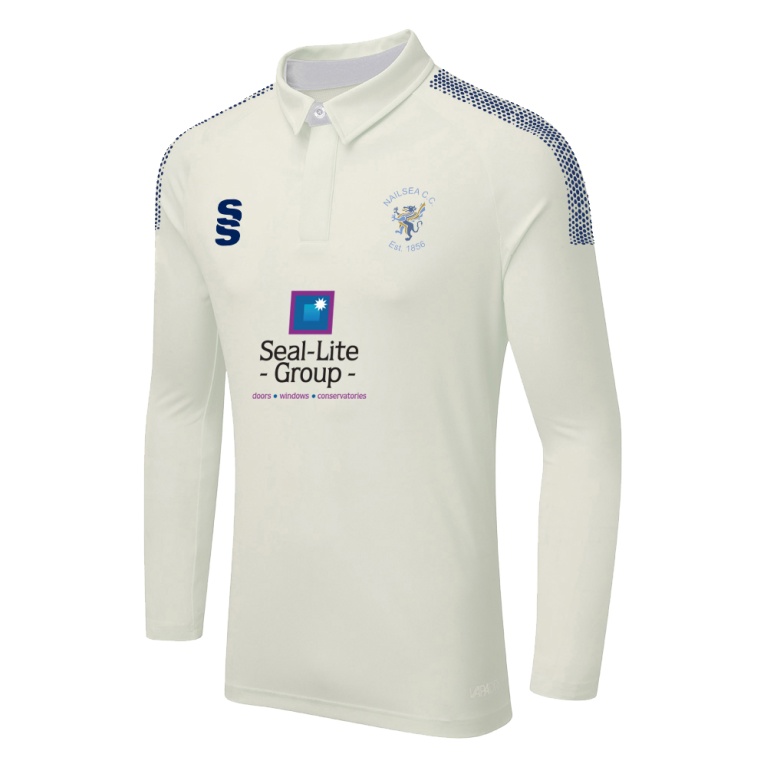 NAILSEA CC - DUAL LONG SLEEVE CRICKET SHIRT (WOMENS)-Ivory
